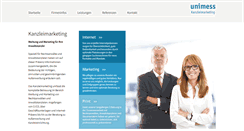 Desktop Screenshot of anwaltskanzlei-marketing.de